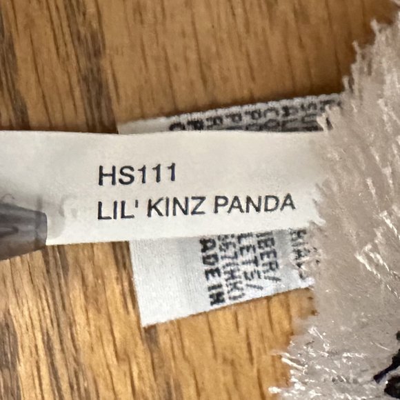 Webkinz Lil Kinz Panda HS111 Plush Toy No Code - Picture 2 of 2